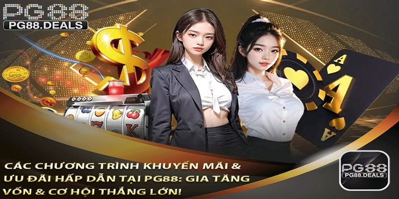 Các Chương Trình Khuyến Mãi & Ưu Đãi Hấp Dẫn Tại PG88 Gia Tăng Vốn & Cơ Hội Thắng Lớn!