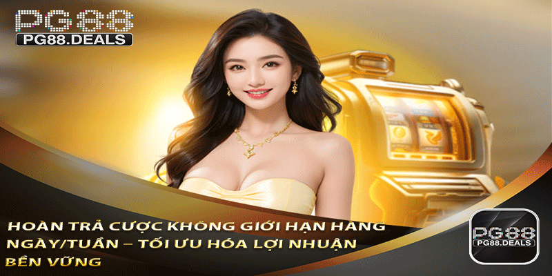 Hoàn Trả Cược Không Giới Hạn Hàng NgàyTuần – Tối Ưu Hóa Lợi Nhuận Bền Vững